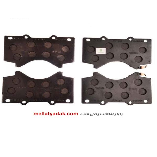لنت اصلی جلو لندکروز 60280-04465 - قطعات یدکی تویوتا - TOYOTA 1 لنت اصلی جلو لندکروز 60280-04465