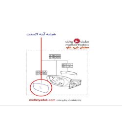 شیشه آینه هیوندای اکسنت - لوازم یدکی هیوندای