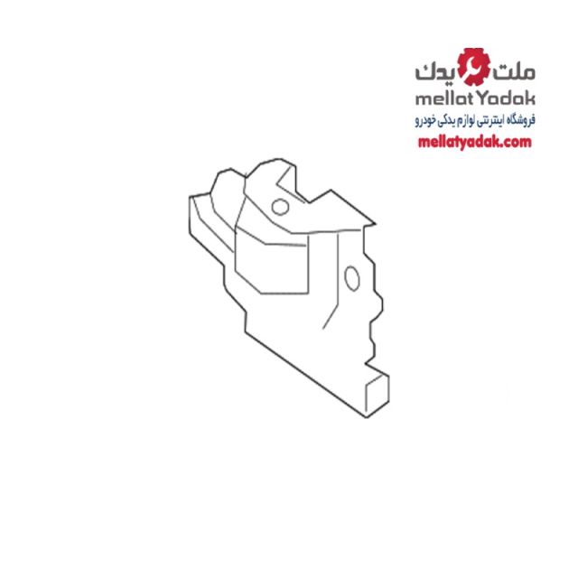دستگیره داخلی در جلو چپ میراژ 1 دستگیره داخلی در جلو چپ میراژ