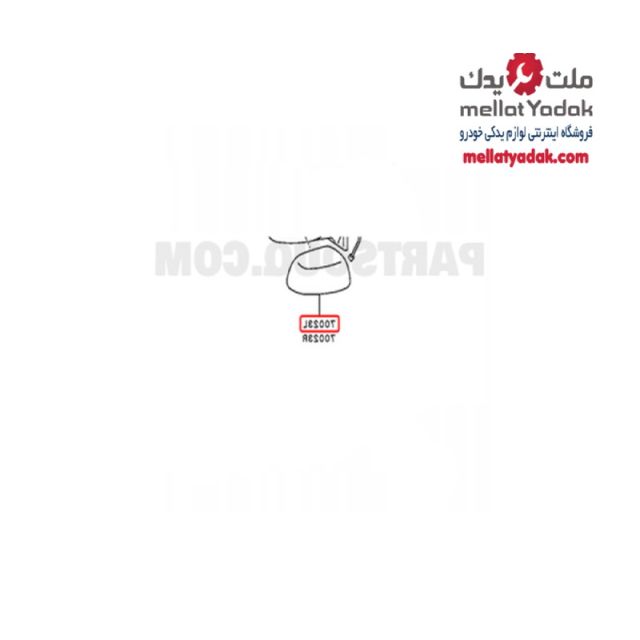 قاب آینه بغل چپ 1 قاب آینه بغل چپ