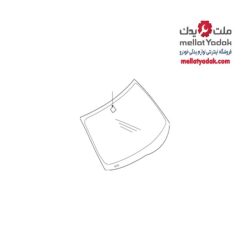 شیشه جلو با سنسور (سولار) ای اس ایکس