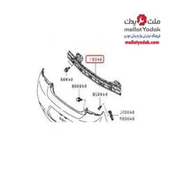 دیاق سپر عقب میتسوبیشی میراژ