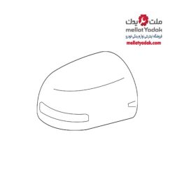 قاب آینه بغل چپ اوتلندر