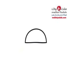 نوار آب بندی پایینی شیشه درب عقب ای اس ایکس