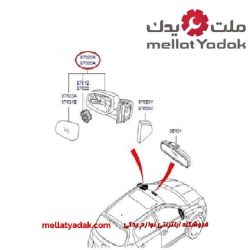 آینه بغل راست هیوندای I20