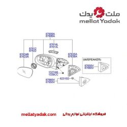 آینه بغل چپ هیوندای I30
