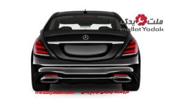 شیشه عقب بنز S500