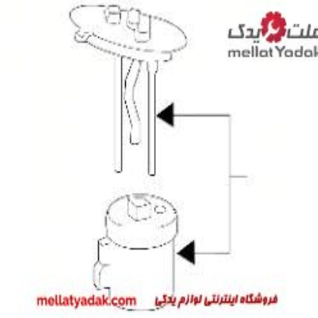 صافی بنزین داخل باک لکسوس 4 لکسوس GS
