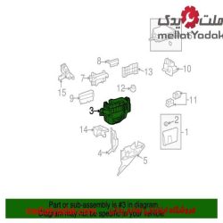 جعبه فیوز لکسوس