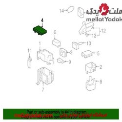 چهارشاخ گاردان اف جی FJ - قطعات انتقال قدرت تویوتا اف جی 6 درب جعبه فیوز