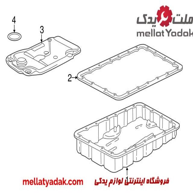 واشر کارتل گیربکس 3 واشر کارتل گیربکس