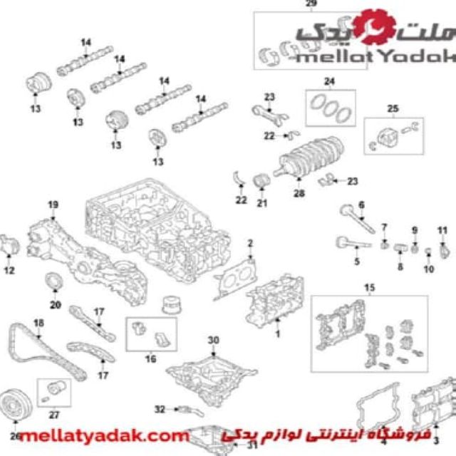 رینگ موتور 3 رینگ موتور