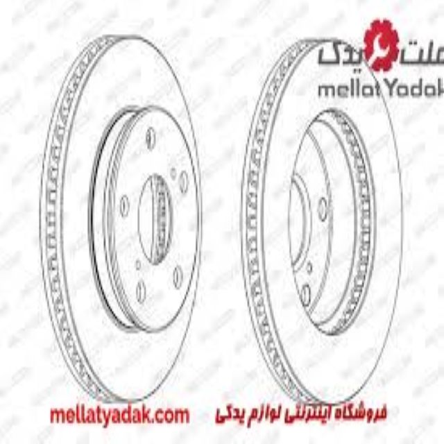 دیسک چرخ جلو هایلوکس شاسی کوتاه 4 تویوتا هایلوکس