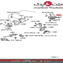 دسته گیربکس هایلوکس اتومات بنزینی