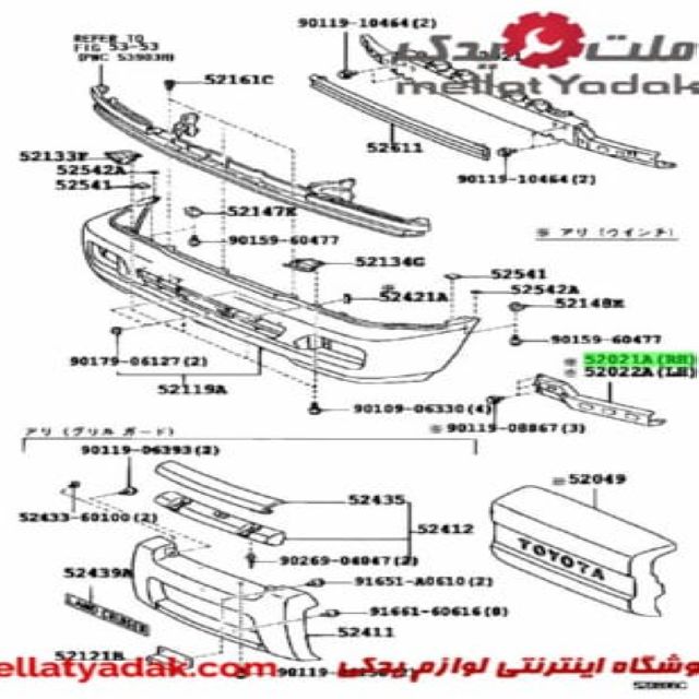دیاق کناروینچ لندکروزر 4 تویوتا لندکروز