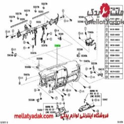 پوسته داشبورد پرادو بدون قطب نمابژ