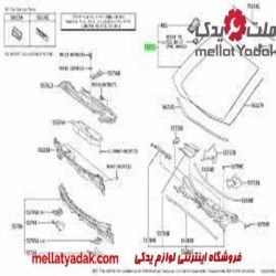 شمع تویوتا پریوس 6 شیشه جلو پریوس ساده
