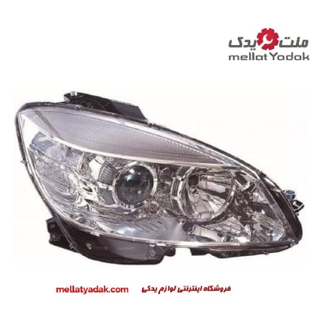 چراغ جلو برای بنز C200 مدل 2008 تا 2011 چراغ جلو بنز C200