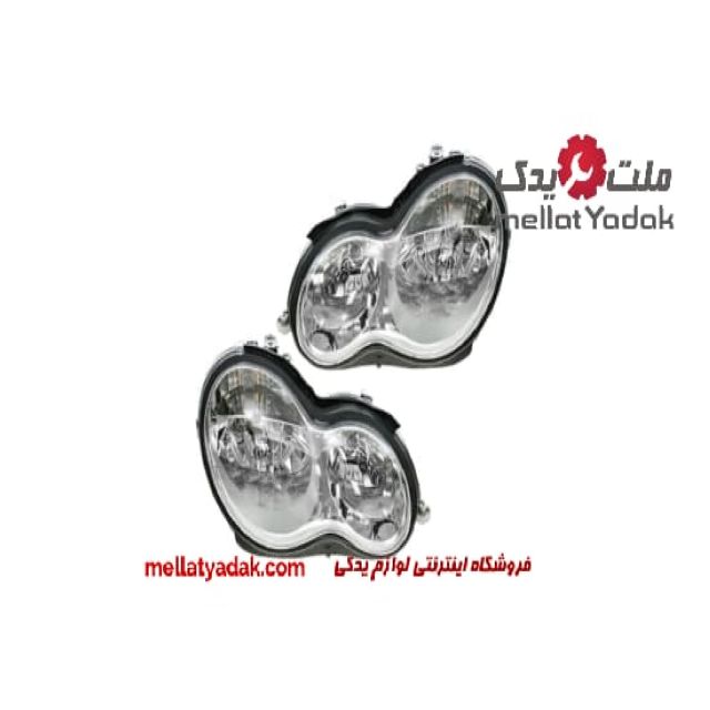 چراغ جلو برای بنز سی 230 مدل 2005 تا 2014 چراغ جلو بنز سی 230