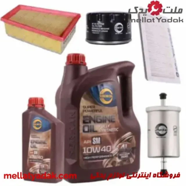 پک تعویض روغن رنو تندر مگان سرکان 3 پک تعویض روغن رنو تندر مگان سرکان