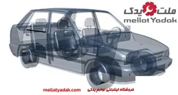 آبگیر بیرونی شيشه درب عقب R (OWB)