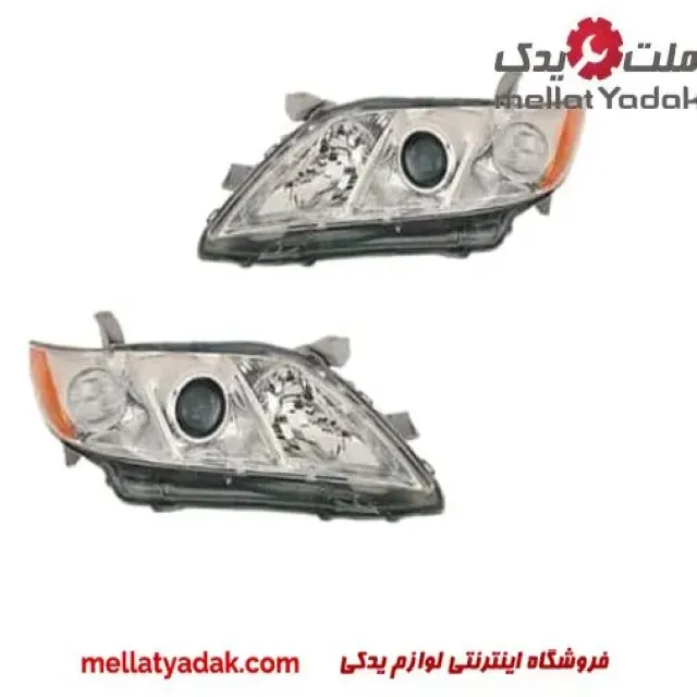 چراغ جلو کمری دپو DEPO 3 چراغ جلو تویوتا کمری 2007-2010 دپو DEPO