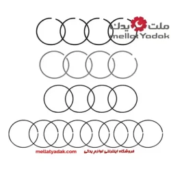 رینگ پیستون موتور 0.50 ام وی ام X33