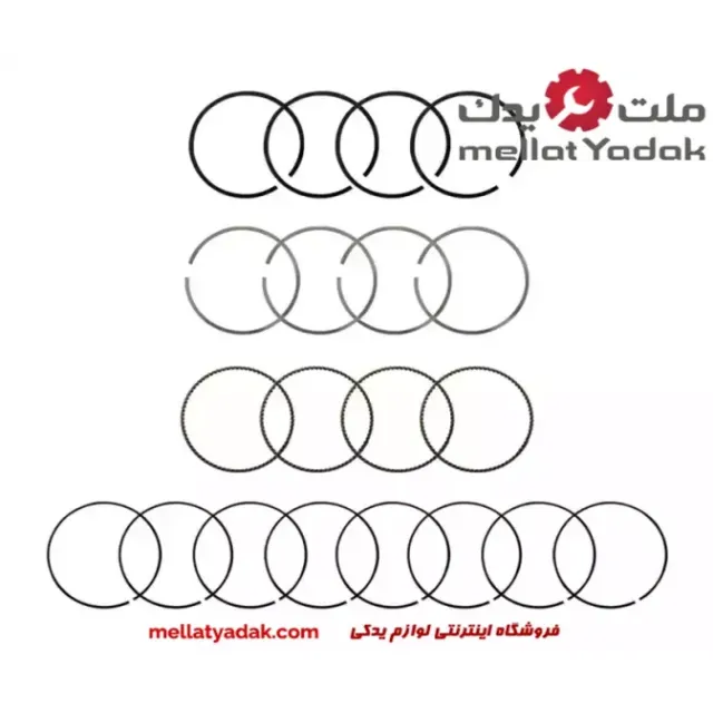 رینگ پیستون موتور 0.25 ام وی ام X33 1 رینگ پیستون موتور