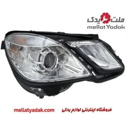 چراغ هالوژن جلو سمت راست بنز کلاس E سال های 2009 تا 2013 (اورجینال) – A2128209661