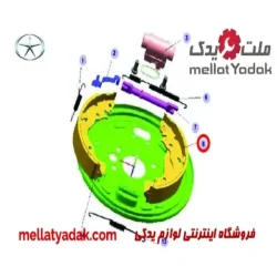 کفشک لنت عقب جک J3