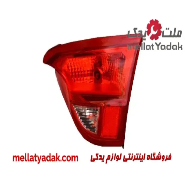 چراغ خطر روی صندوق چپ