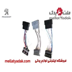 سوکت فابریک دزدگیر سه تیکه پژو پارس