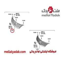 جلو پنجره تویوتا اریون
