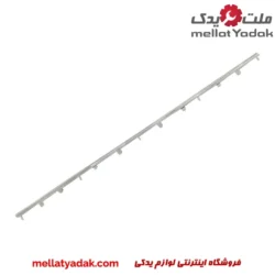 زه استیل سپر عقب وسط جک S3