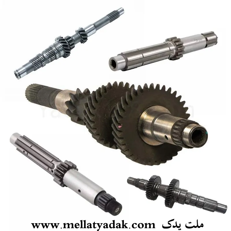 شفت کلاچ یاریس - قطعات گیربکس و انتقال قدرت تویوتا یاریس 1 شفت کلاچ یاریس